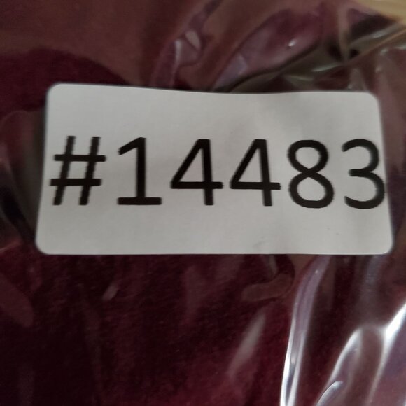 Old Navy Jeans Womens Size 12 Garnet Red Rockstar Mid-Rise Velvet Cotton Stretch - Picture 11 of 11